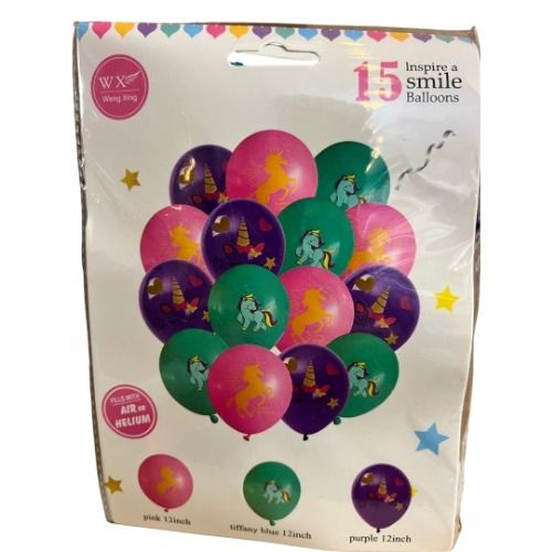 Unicorn Print Balloons